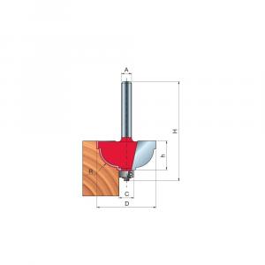 Frez klasyczny do żłobień x 28,60 x 13 x 54,2 x 8 Z2 FREUD 30-30408P