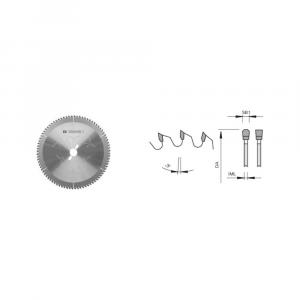 Piła STEHLE KKS - hard plastic - do twardych tworzyw sztucznych 254 x 2,8 / 1,8 x 30 Z 80