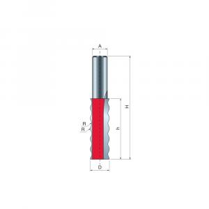 Frez do połączeń falistych x 16 x 51,30 x 88,0 x 12 Z2 FREUD 85-03312P
