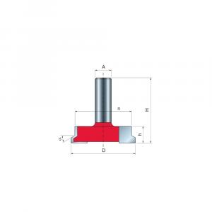 Frez do łączenia frontów szuflad x 50,50 x 13 x 49,0 x 12 Z2 α=30° FREUD 99-24012P