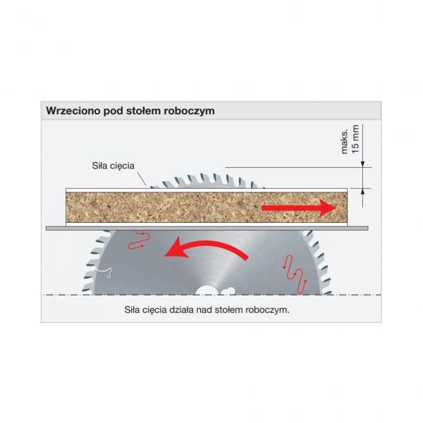 Piła do cięcia płyt obustronnie laminowanych - 190 x 2,5 / 1,8 x 30 mm Z48 FREUD LU3A