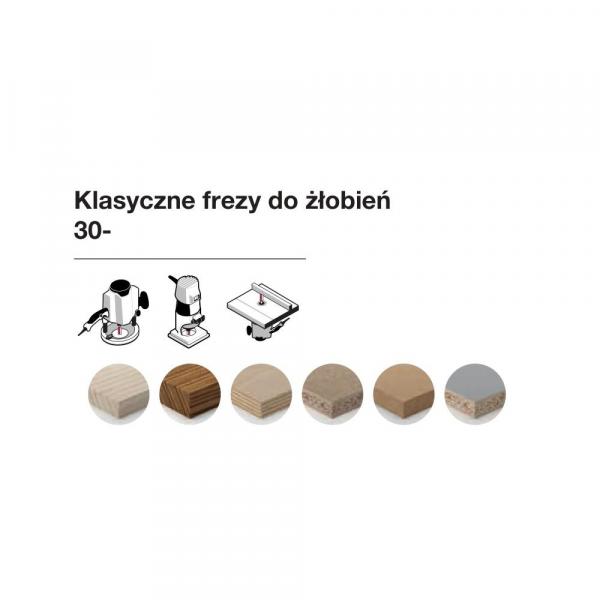Frez klasyczny do żłobień x 28,60 x 13 x 54,2 x 8 Z2 FREUD 30-30408P