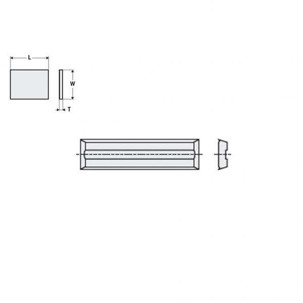 Nóż 20 x 10 x 1,1 K-KCR08