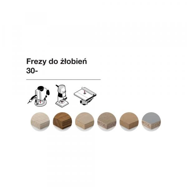 Frez do żłobień x 31,75 x 12,70 x 55,2 x 6,35 Z2 FREUD 30-10425P