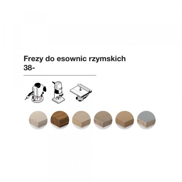 Frez do esownic rzymskich x 35 x 18,50 x 66,5 x 6,35 Z2 FREUD 38-10225P