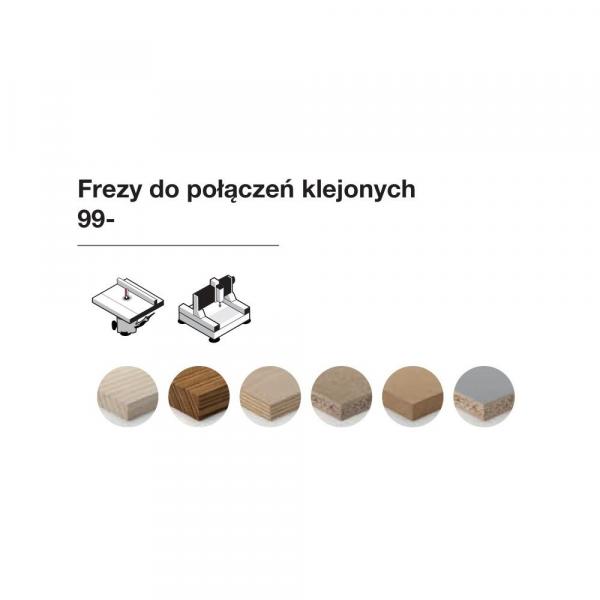 Frez do połączeń klejonych x 38 x 32 x 70,0 x 12,7 Z2 α=15° FREUD 99-03150P