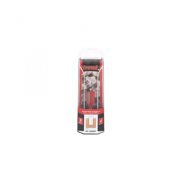 Frez dwuostrzowy do obróbki prostej x 15 x 20 x 57,2 x 6 Z2 FREUD 04-14606P