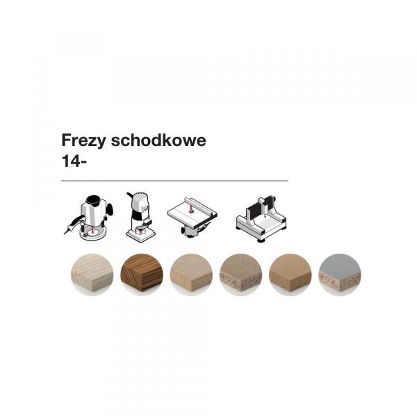 Frez schodkowy x 12,70 x 38,10 x 82,0 x 12 Z2 FREUD 14-10412P