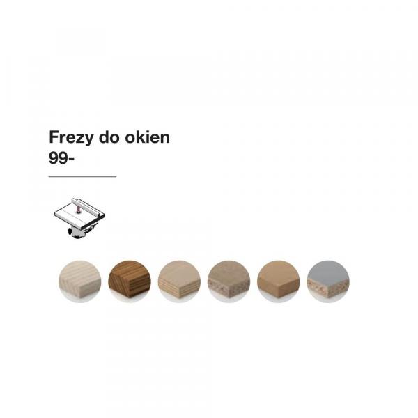 Frez do okien x 38 x 15,50 x 53,5 x 12 Z2 FREUD 99-05012P