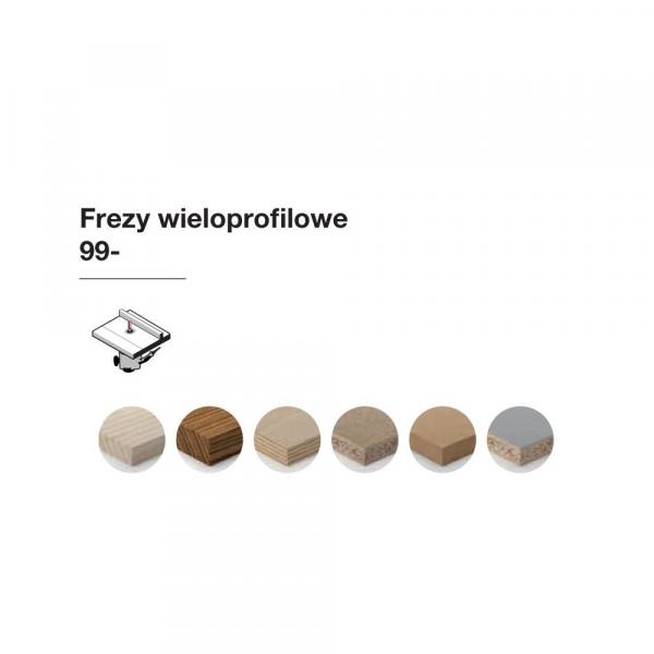 Frez wieloprofilowy x 54,70 x 49 x 102,00 x 12 R1=8 R2=8 Z2 FREUD 99-PK112P